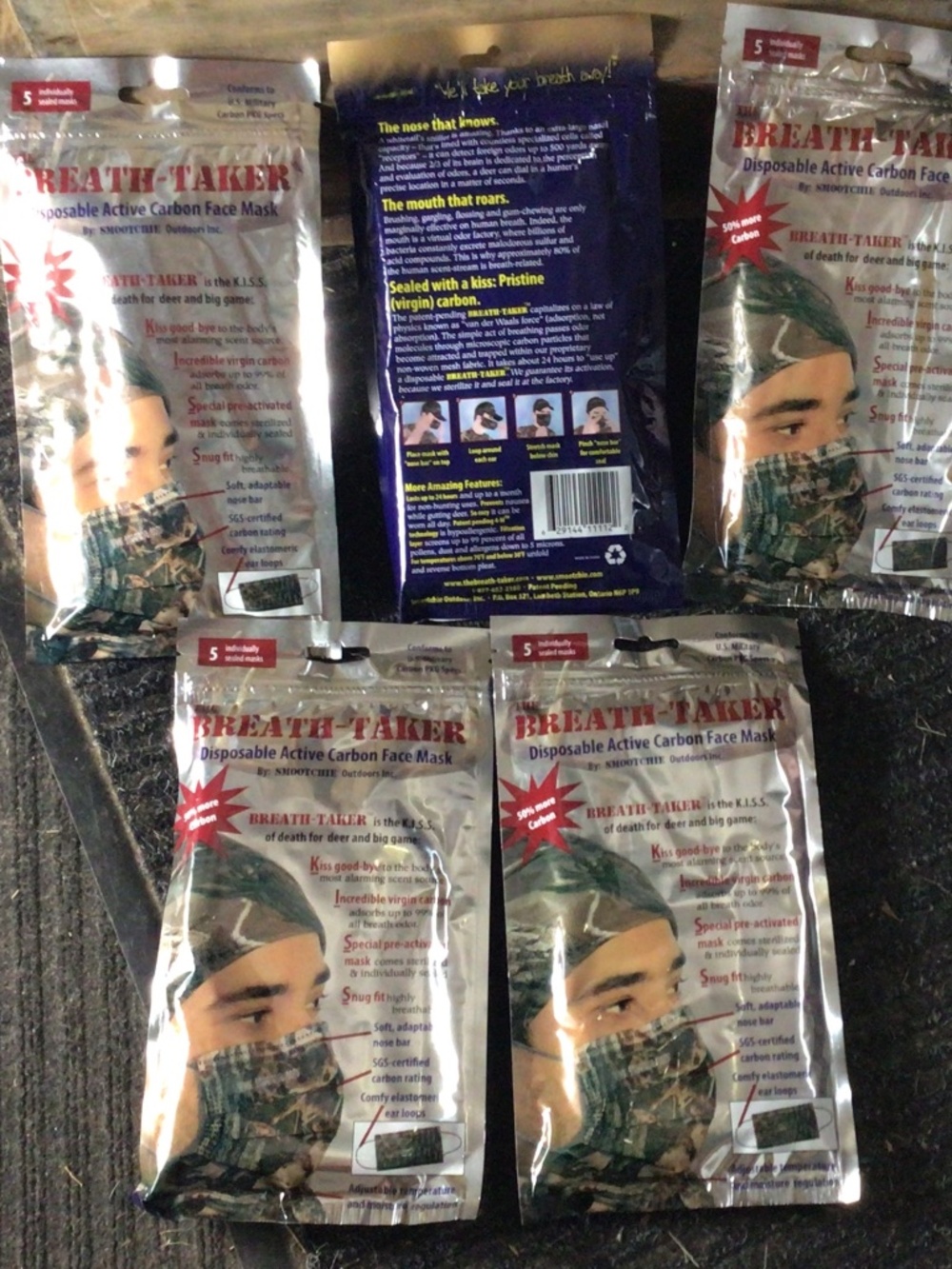 Hunting and outdoor face masks